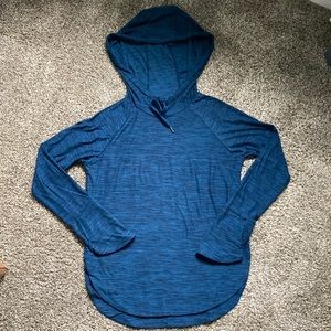 Kyodan | Hooded Pullover Athletic Shirt Soft Small Blue